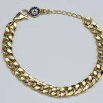 دستبند طلا کارتیر گلستانه ژاپنی