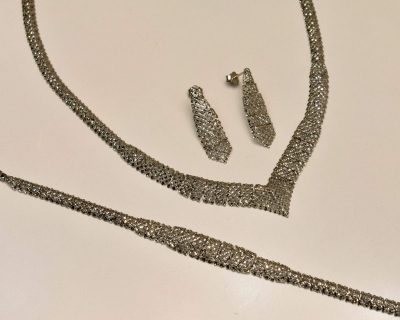 سرویس طلا تمام تراش سفید