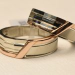 حلقه ست طلا رزگلد کد ٠٨١٠٣