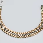 دستبند طلا رولکس گلستانه کد 0322