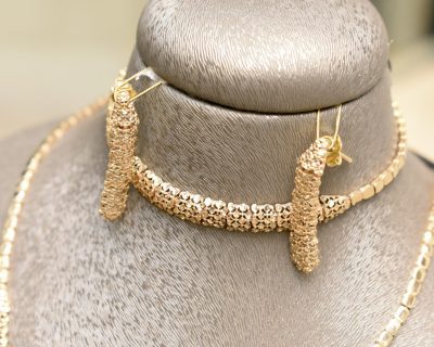 گوشواره سرویس طلا زرد