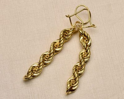 گوشواره طنابی