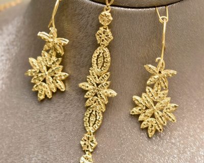 گوشواره سرویس طلا