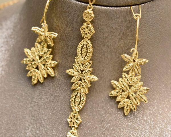 گوشواره سرویس طلا