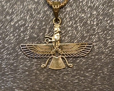 پلاک طلا فروهر